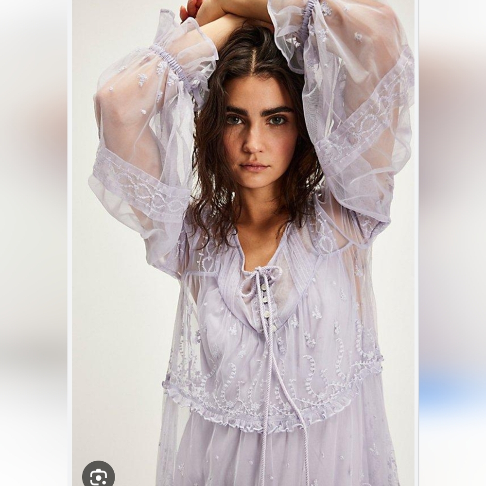 Free People Lavender Maxi Dress - Picture 6 of 16